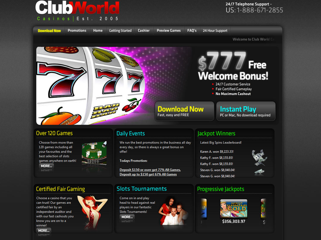 Club World Casino