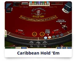 Caribbean hold 'em